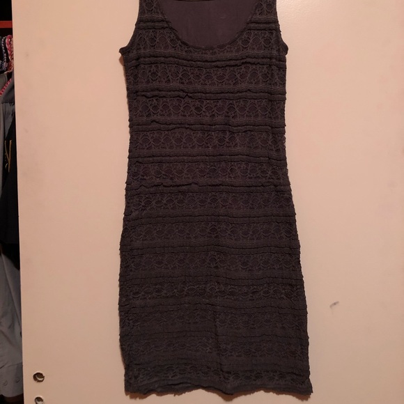 Dynamite Grey Lacy Dress